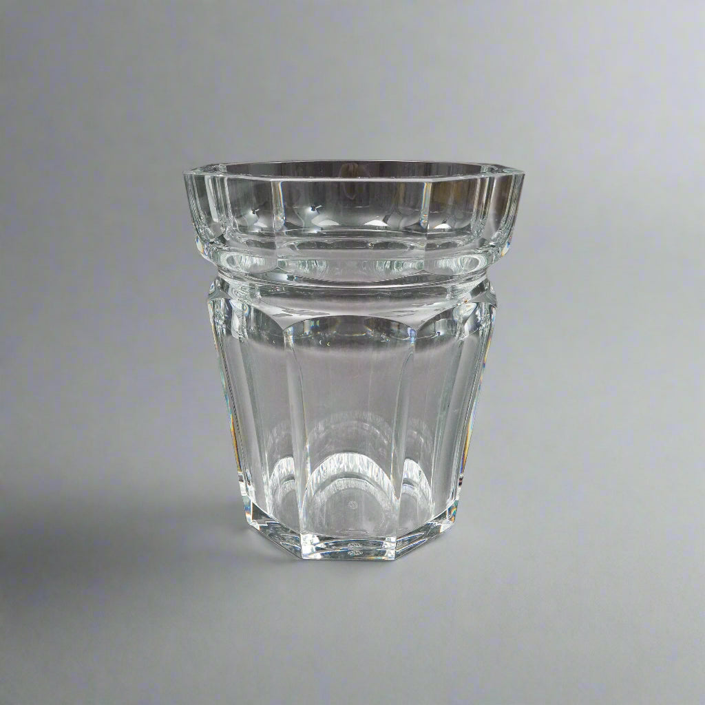 Baccarat Crystal France Tiffany & Co. Harcourt Champagne Ice Bucket 9" (Read)