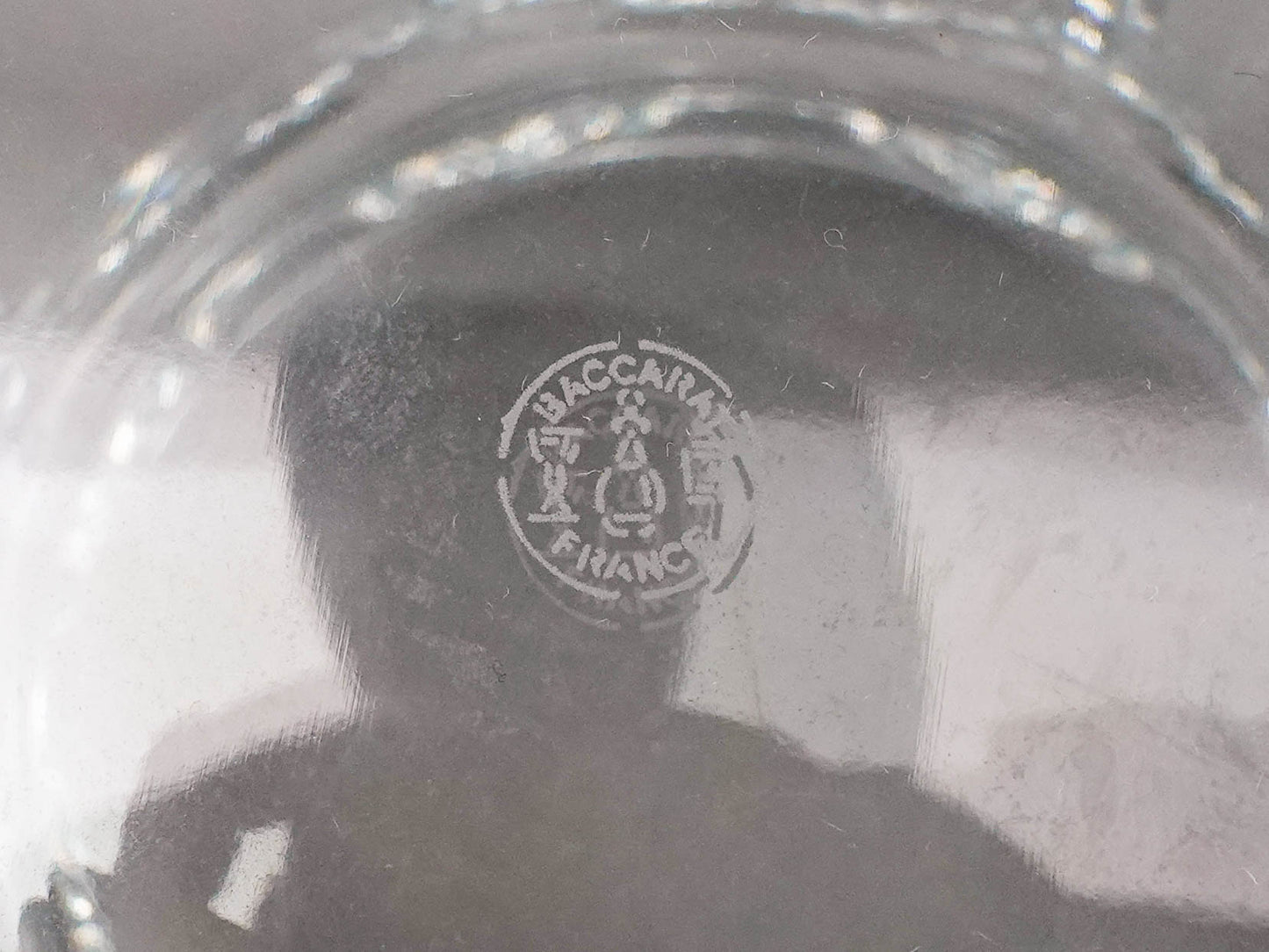 Baccarat Crystal France Tiffany & Co. Harcourt Champagne Ice Bucket 9" (Read)