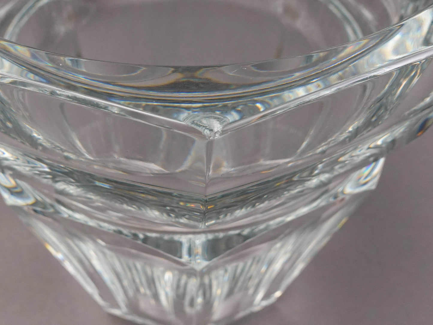 Baccarat Crystal France Tiffany & Co. Harcourt Champagne Ice Bucket 9" (Read)