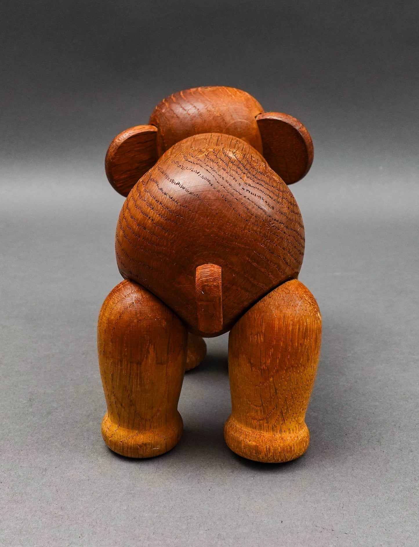 Kay Bojesen Denmark Vintage Mid Century Articulated Wood Teak Elephant Figurine