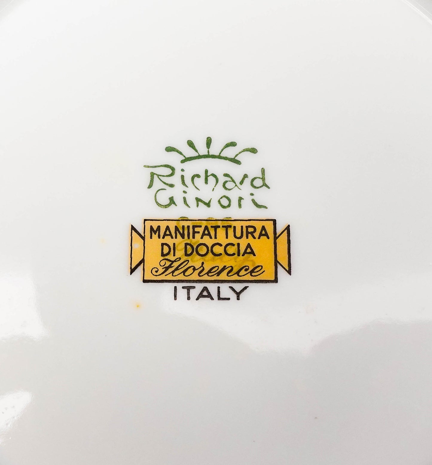 Richard Ginori Italian Fruits Porcelain 7 7/8" Rimmed Soup Bowls Set Of 4