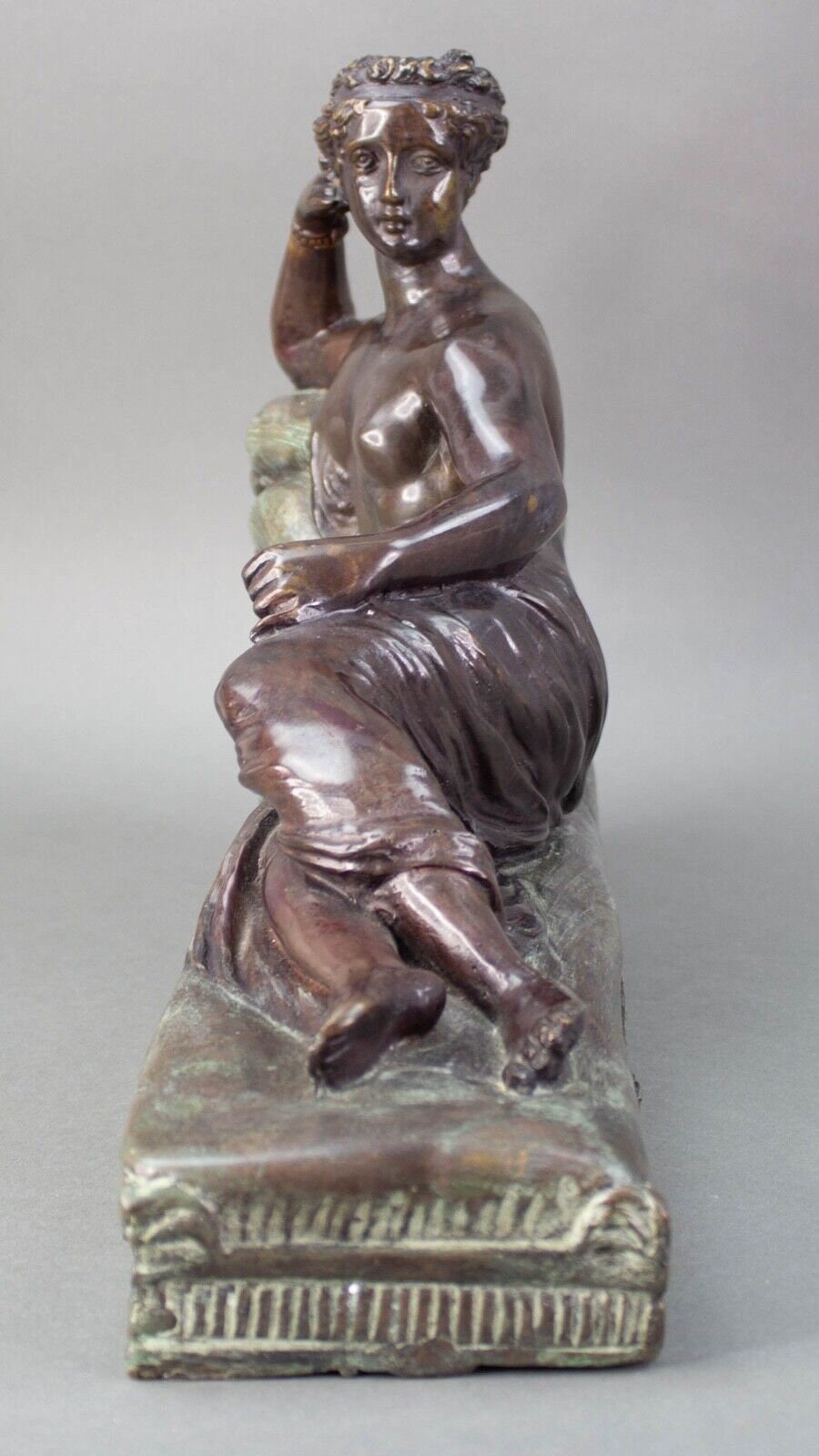 Maitland Smith Pauline Bonaparte As Venus Victrix After Canova Bronze Sculpture