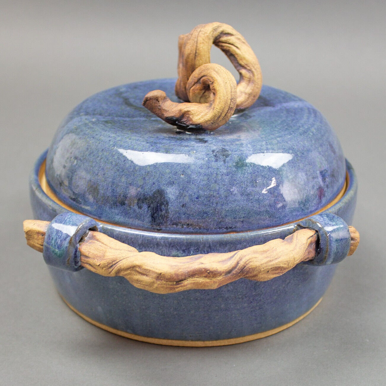 Christy Crews Dunn The Sylvan Studios Casserole Wheel Thrown Stoneware Pottery