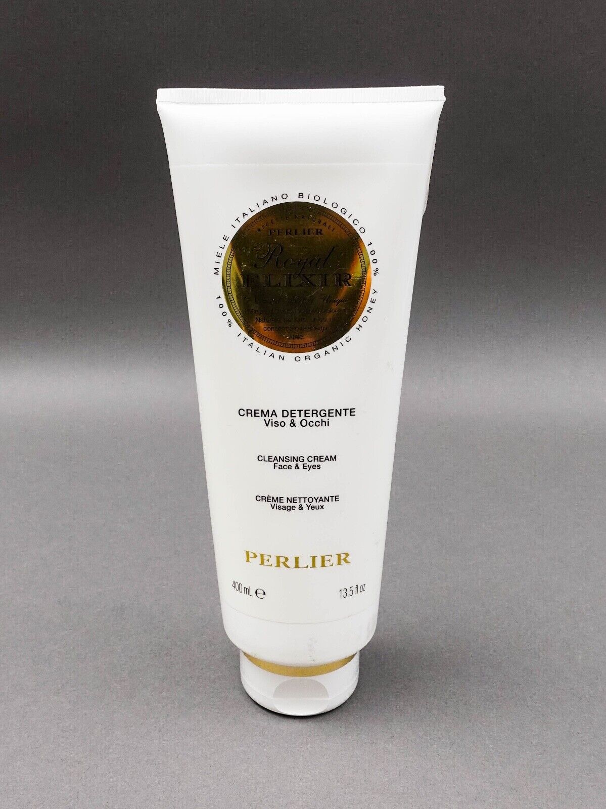 Perlier Royal Elixir Cleansing Cream For Face & Eyes 13.5 oz/ 400 ml New Sealed