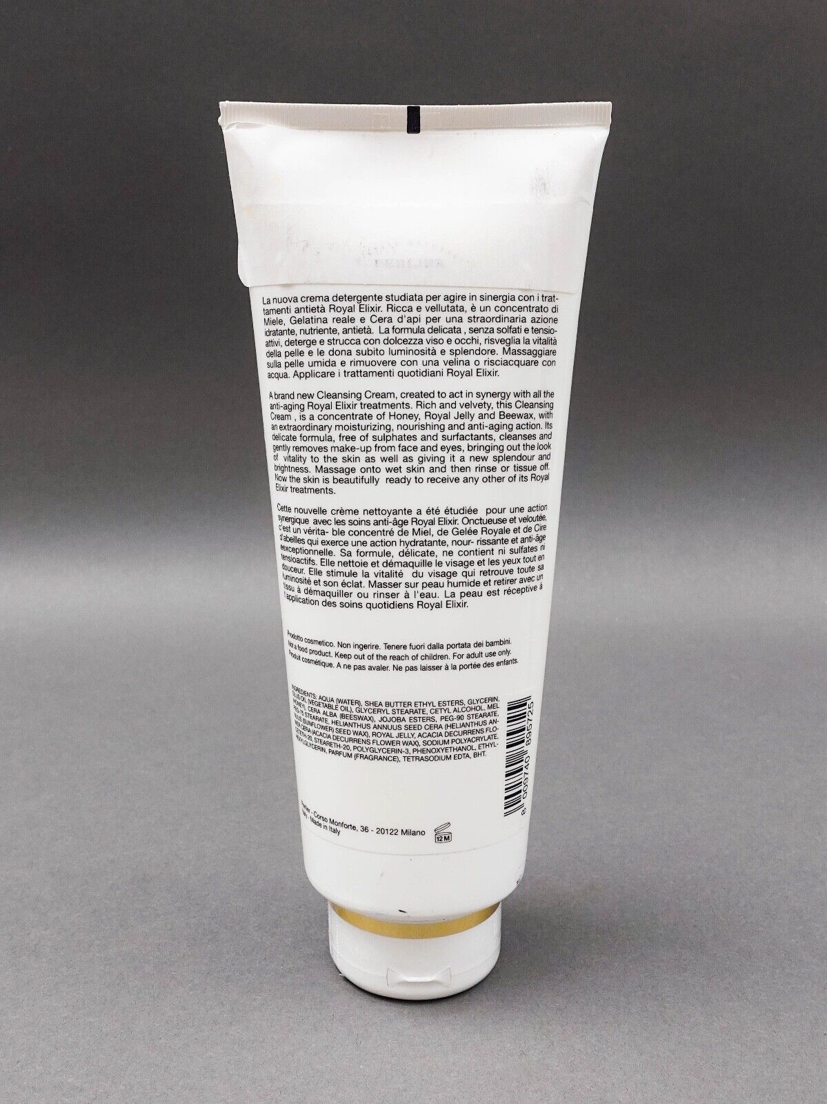 Perlier Royal Elixir Cleansing Cream For Face & Eyes 13.5 oz/ 400 ml New Sealed