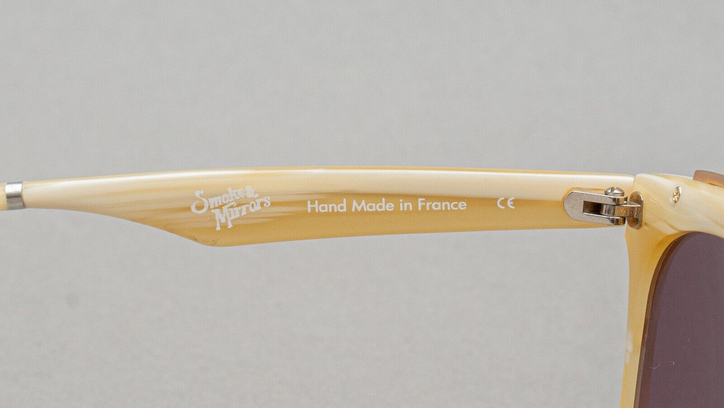 Smoke & Mirrors Volunteers SM101-12-2 Beige Sunglasses 56[]18 140 Made In France