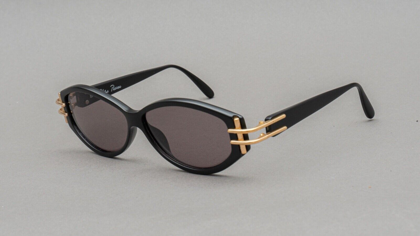 Paloma Picasso 3811 90 Black Gold Sunglasses 58[]10 130 Made In Slovenia
