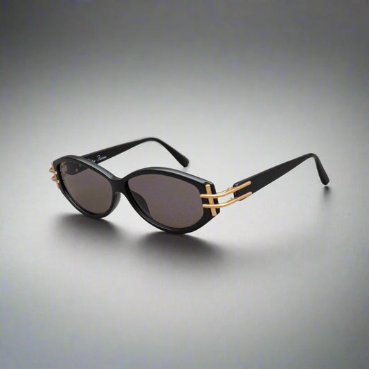Paloma Picasso 3811 90 Black Gold Sunglasses 58[]10 130 Made In Slovenia