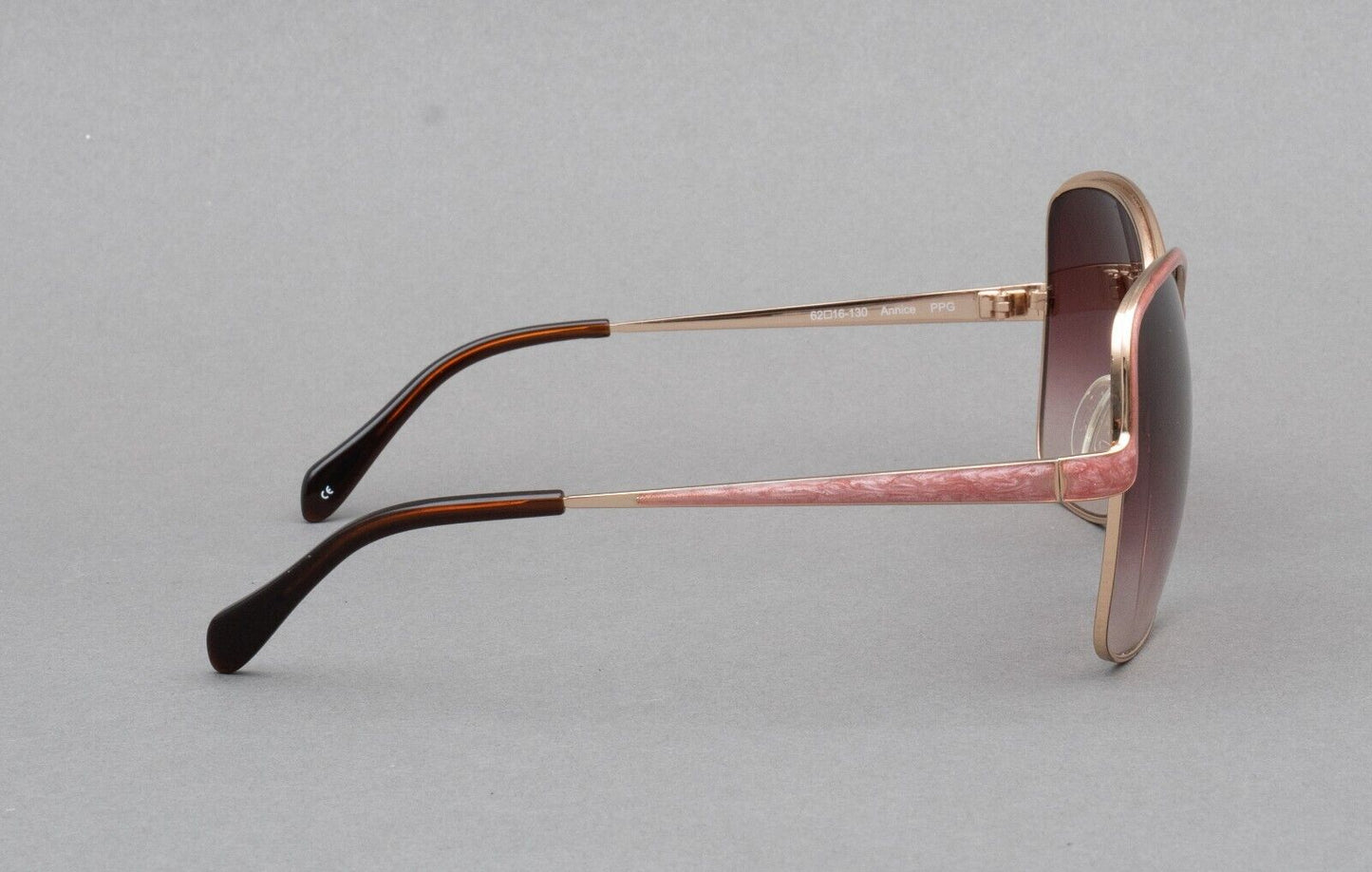 Oliver Peoples Annice PPG Pink Pearl Gold Sunglasses 62[]16 130 Made In Japan