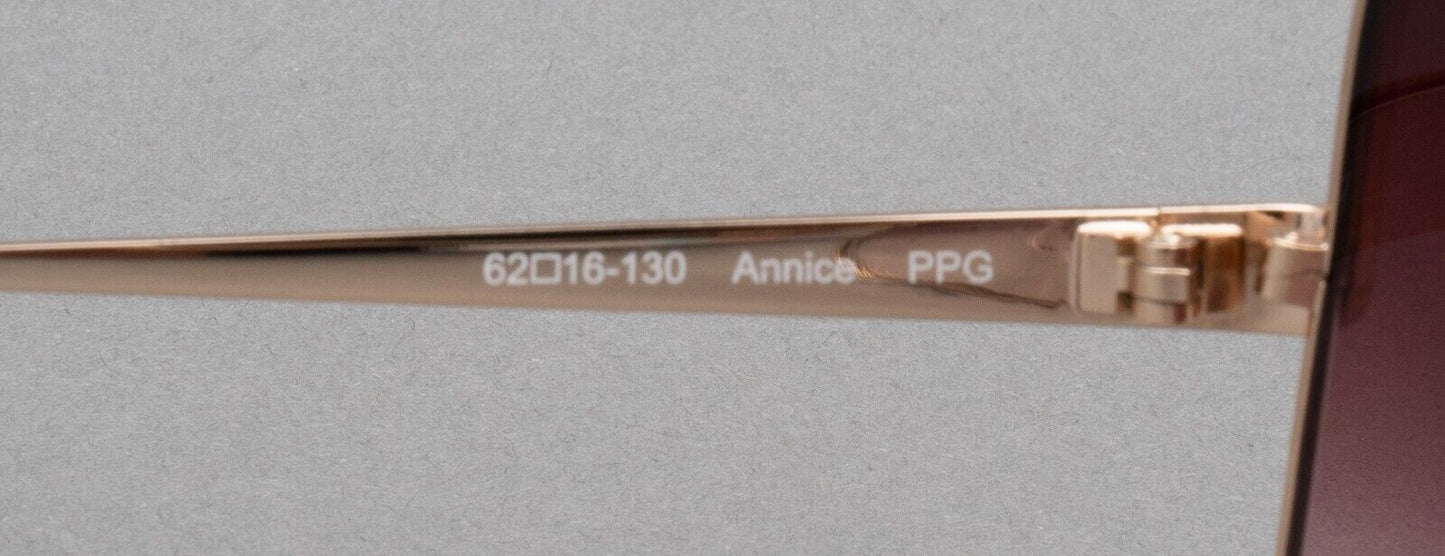 Oliver Peoples Annice PPG Pink Pearl Gold Sunglasses 62[]16 130 Made In Japan