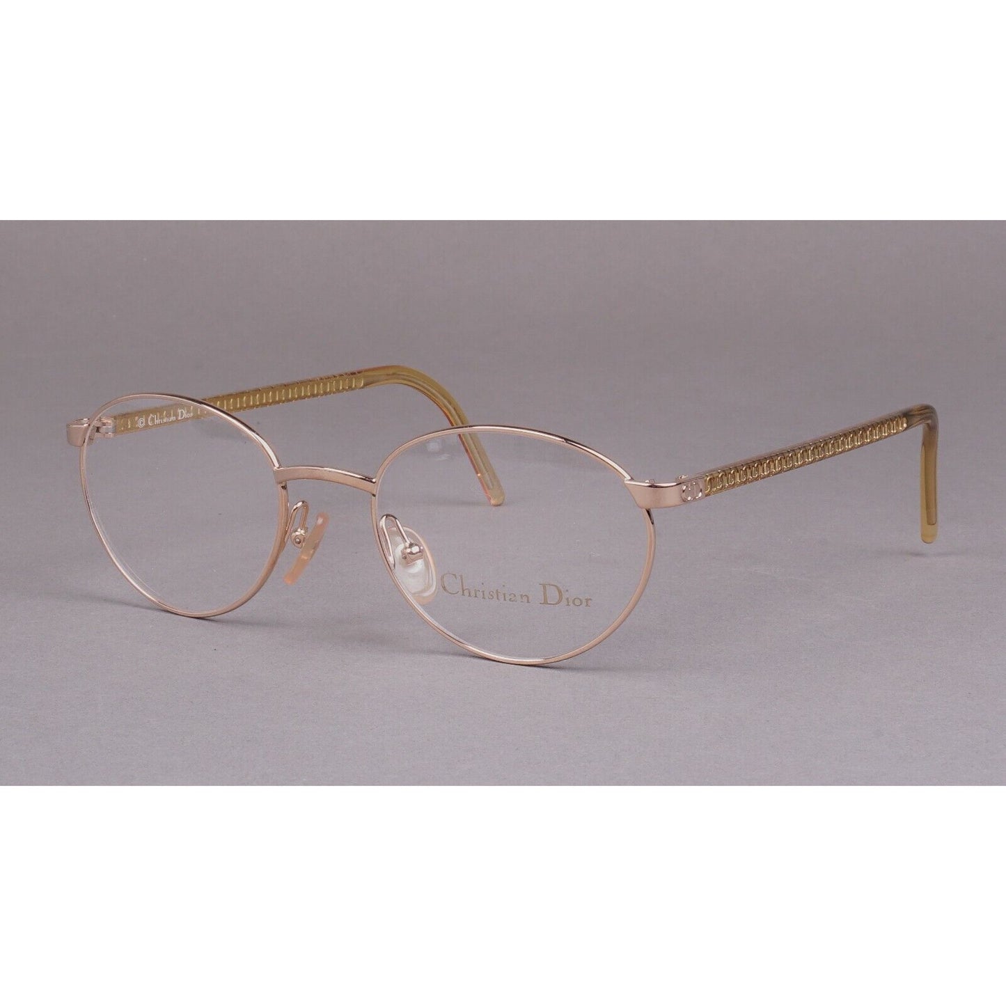 Christian Dior CD 2997 40A Gold Tone CD Logo Eyeglasses Frames 51[]19 Austria