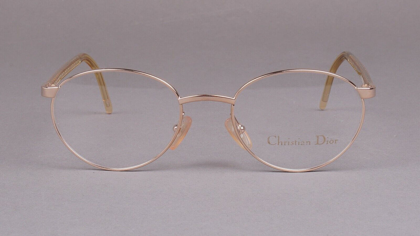 Christian Dior CD 2997 40A Gold Tone CD Logo Eyeglasses Frames 51[]19 Austria