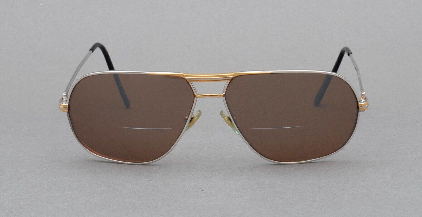 Cartier 1988 Vendome Aviator Eyeglasses Frames Only 62[]14 140 France (Read)
