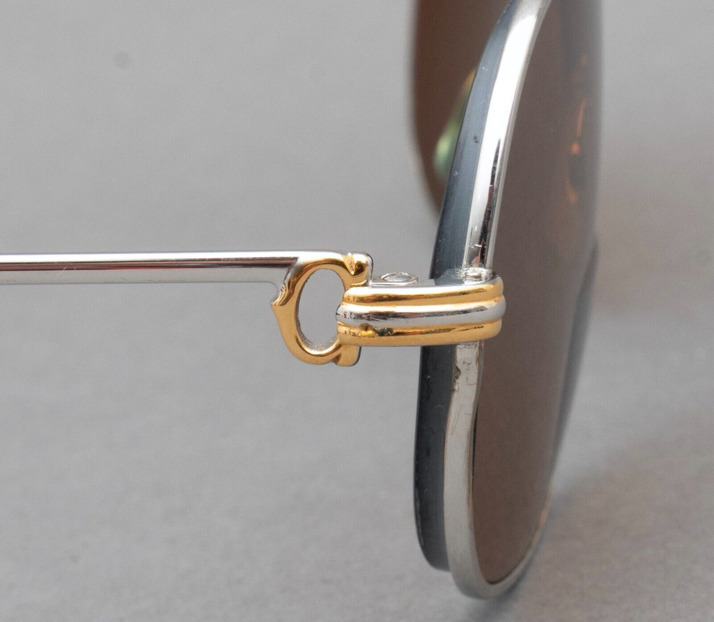 Cartier 1988 Vendome Aviator Eyeglasses Frames Only 62[]14 140 France (Read)
