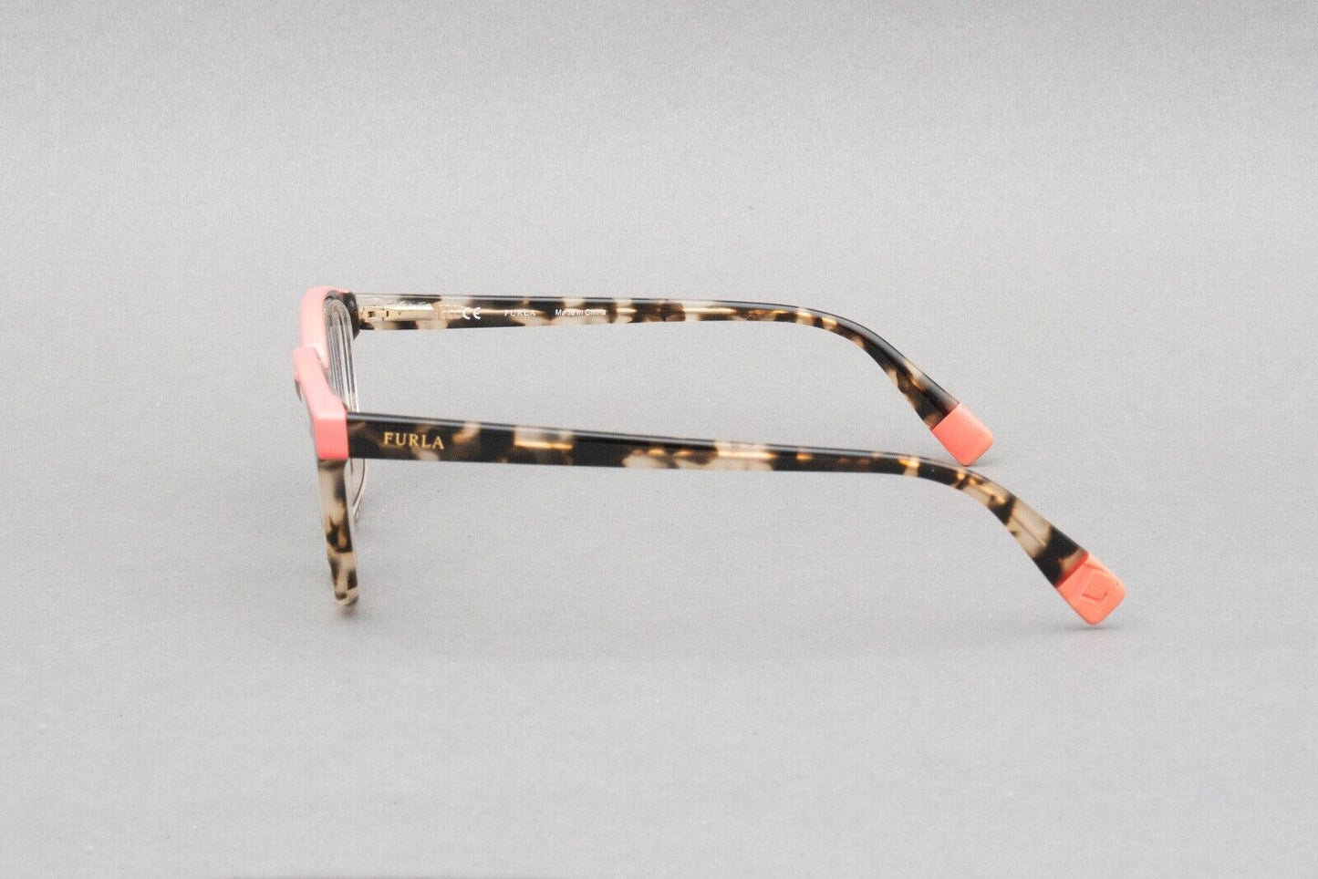 Furla VFU183K Col. 0M65 Pink Tortoise Eyeglasses Frames 49[]18 140 Made In Italy