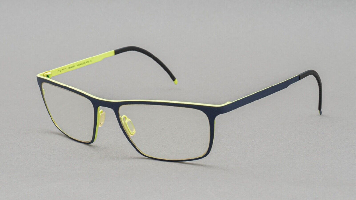 Orgreen Cook 941 Navy Lemon Titanium Eyeglasses Frames 59[]19 154 Made In Japan