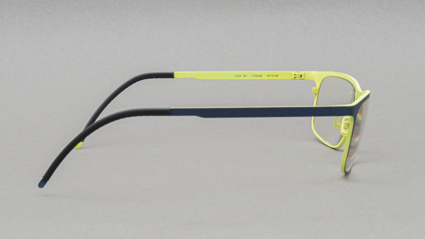 Orgreen Cook 941 Navy Lemon Titanium Eyeglasses Frames 59[]19 154 Made In Japan