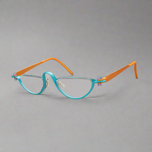 Gail Spence For ProDesign 9904 C.8521 Aluminum Eyeglasses 52[]23 Made In Denmark