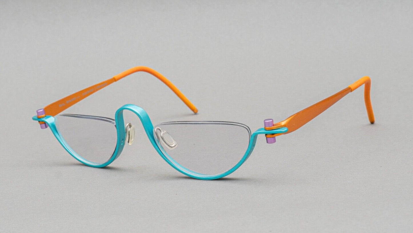 Gail Spence For ProDesign 9904 C.8521 Aluminum Eyeglasses 52[]23 Made In Denmark