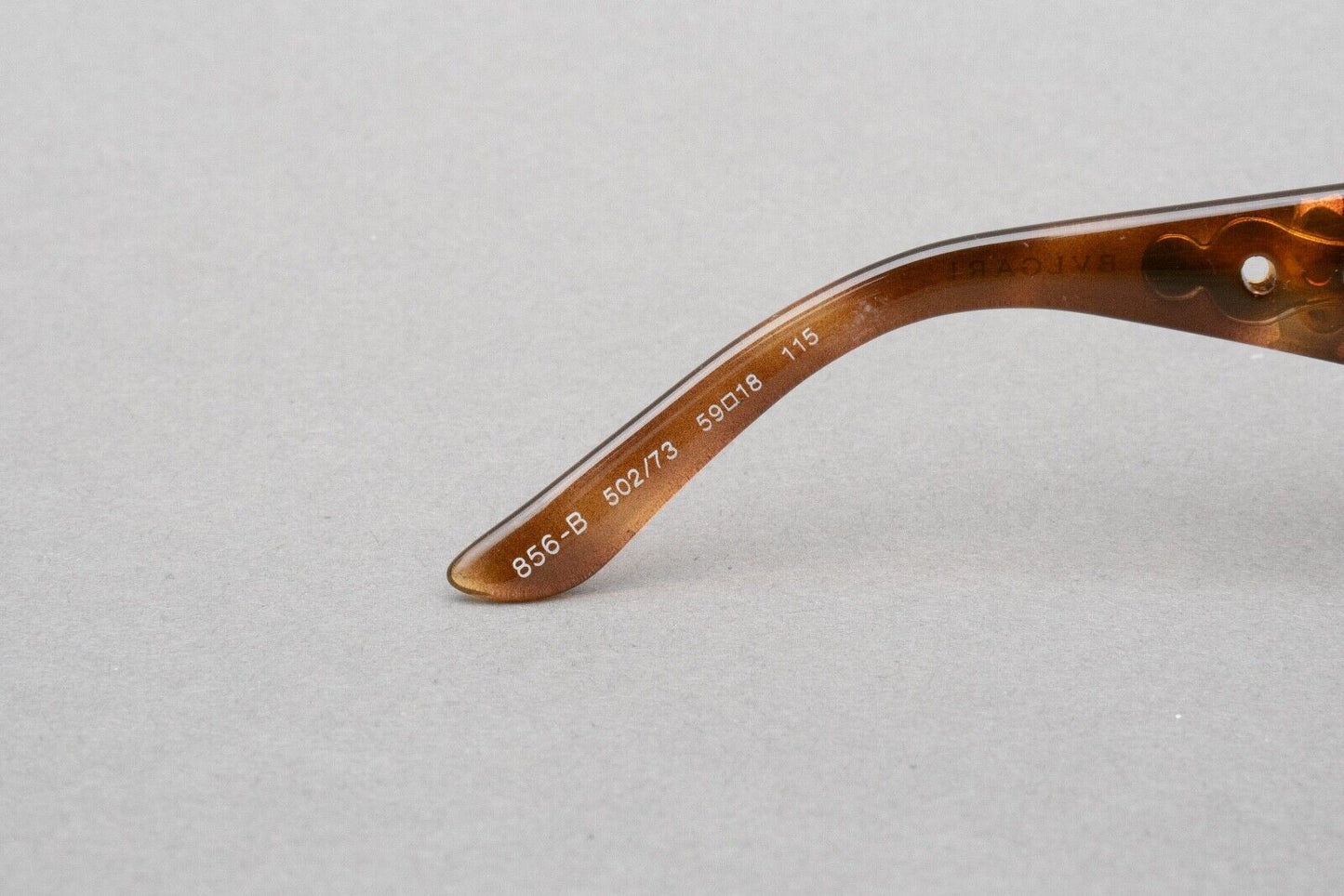 Bvlgaria 856-B 502/73 Swarovski Tortoise Shell Sunglasses 59[]18 115 Frame Only