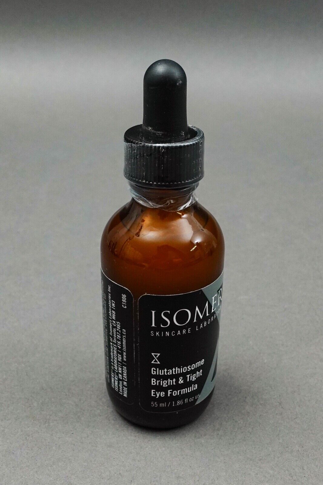 Isomers Skincare Glutathiosome Bright & Tight Eye Formula 1.86 oz / 55 ml Sealed