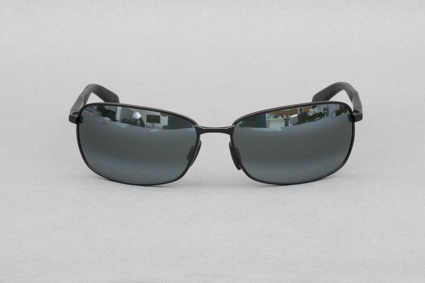 Maui Jim MJ-240-2M Long Beach Gray Polarized Sunglasses 64[]16 130 Made In Japan