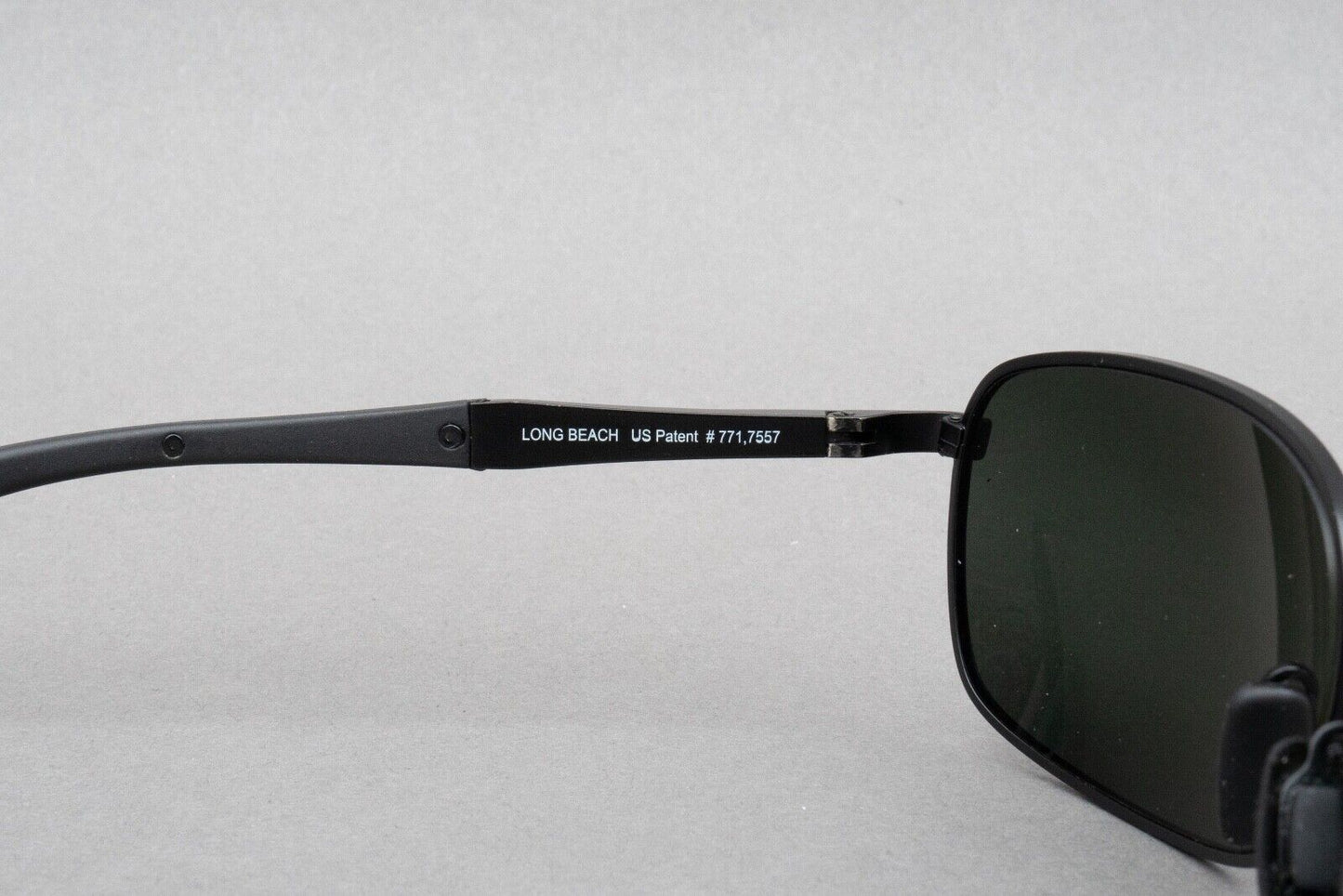 Maui Jim MJ-240-2M Long Beach Gray Polarized Sunglasses 64[]16 130 Made In Japan