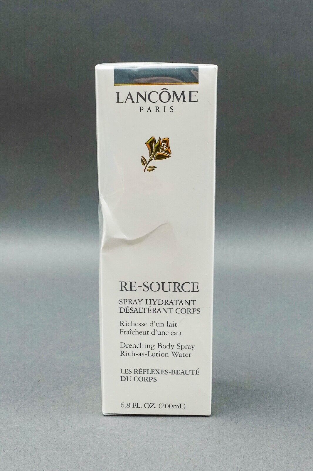 Lancome Re-Source Drenching Body Spray Rich As Lotion 6.8 oz / 200 ml New Sealed