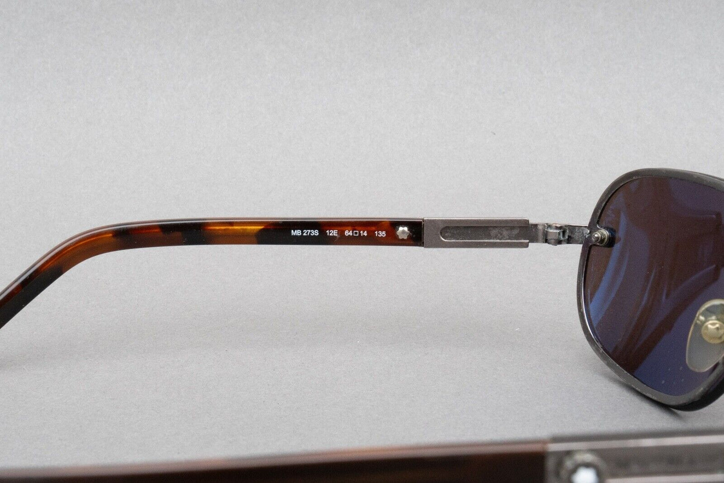 Montblanc MB273S 12E Tortoise Sunglasses 64[]14 135 Made In Italy (Read)