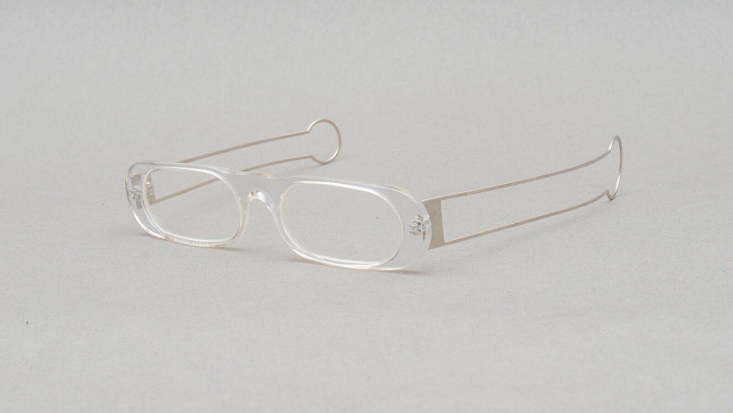 Michel Henau M 7 100 Transparant Eyeglasses Frames Made In France