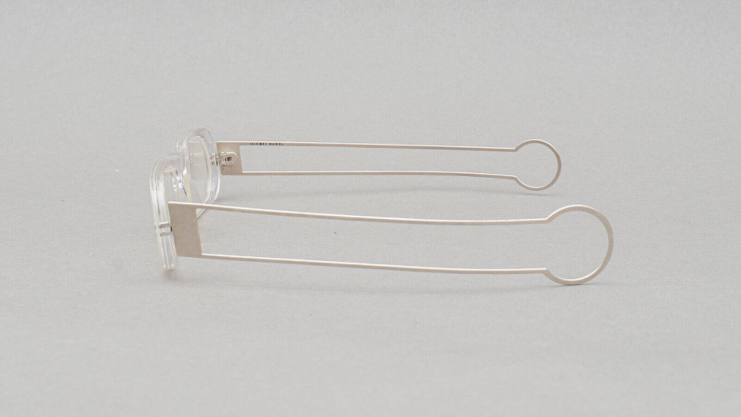 Michel Henau M 7 100 Transparant Eyeglasses Frames Made In France