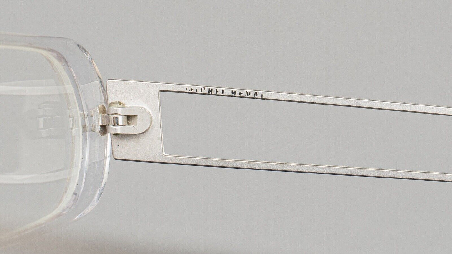 Michel Henau M 7 100 Transparant Eyeglasses Frames Made In France