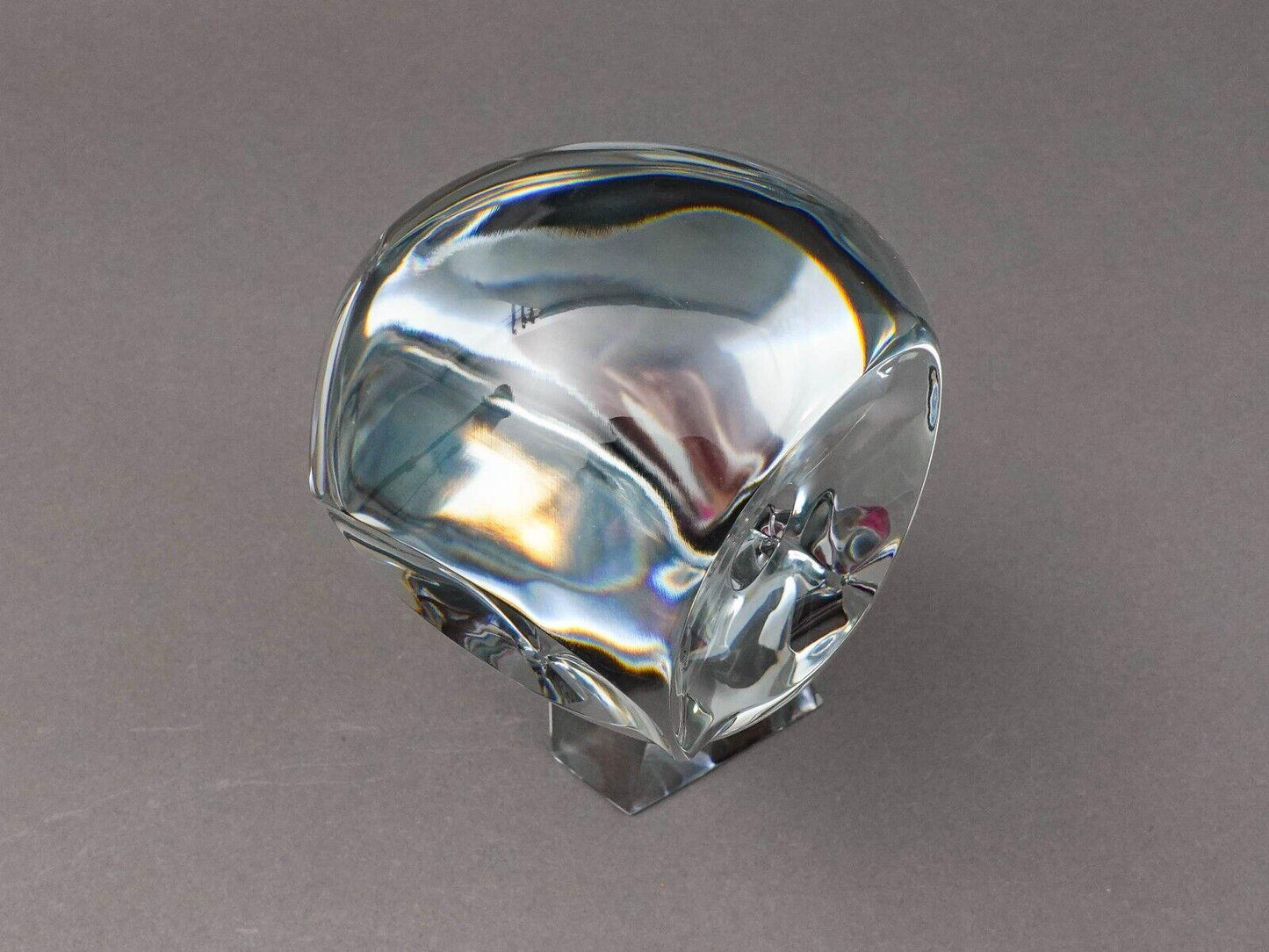Baccarat Crystal France R. Rigot Signed Large Owl Ltd Ed Figure Sculpture 8 3/4"
