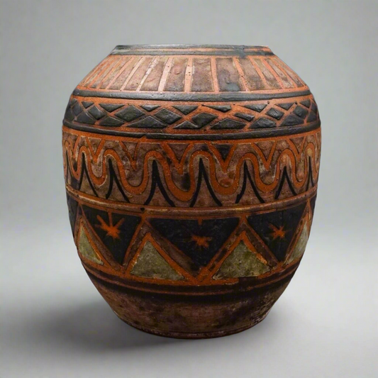 Berkshire Pottery Gertraud Stosiek Signed Vintage Mid Century Modern Art Vase