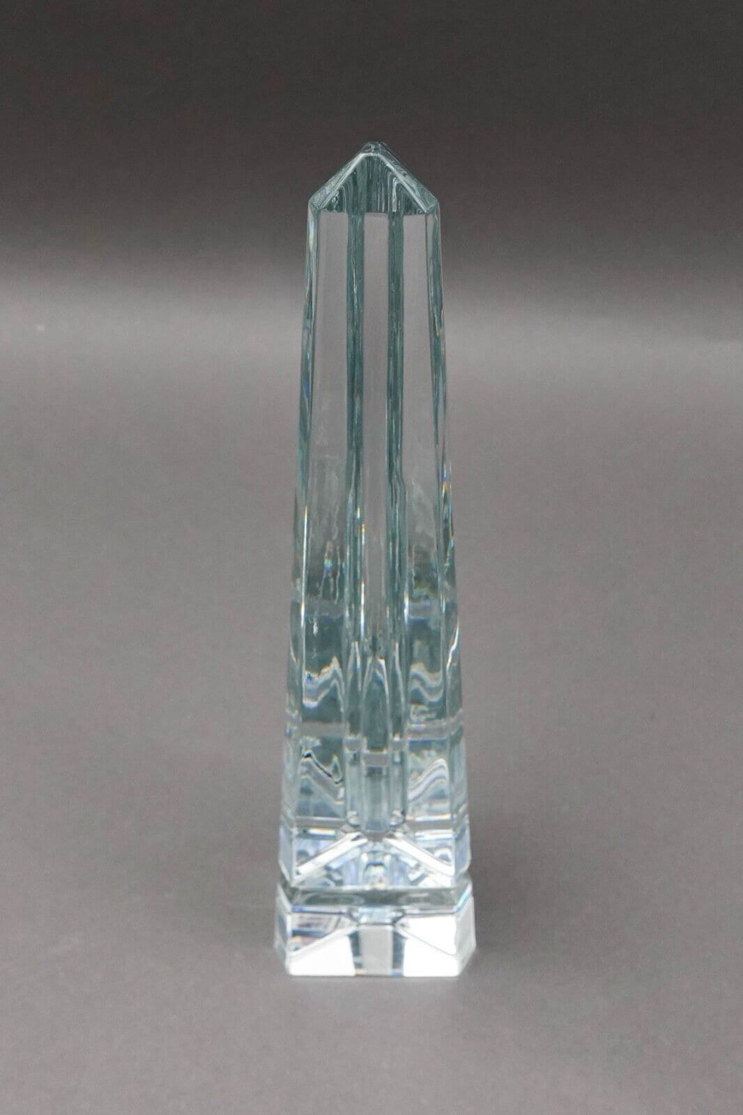 Baccarat Crystal France Osiris Obelisk Louxor Monument Glass Sculpture Large 15"