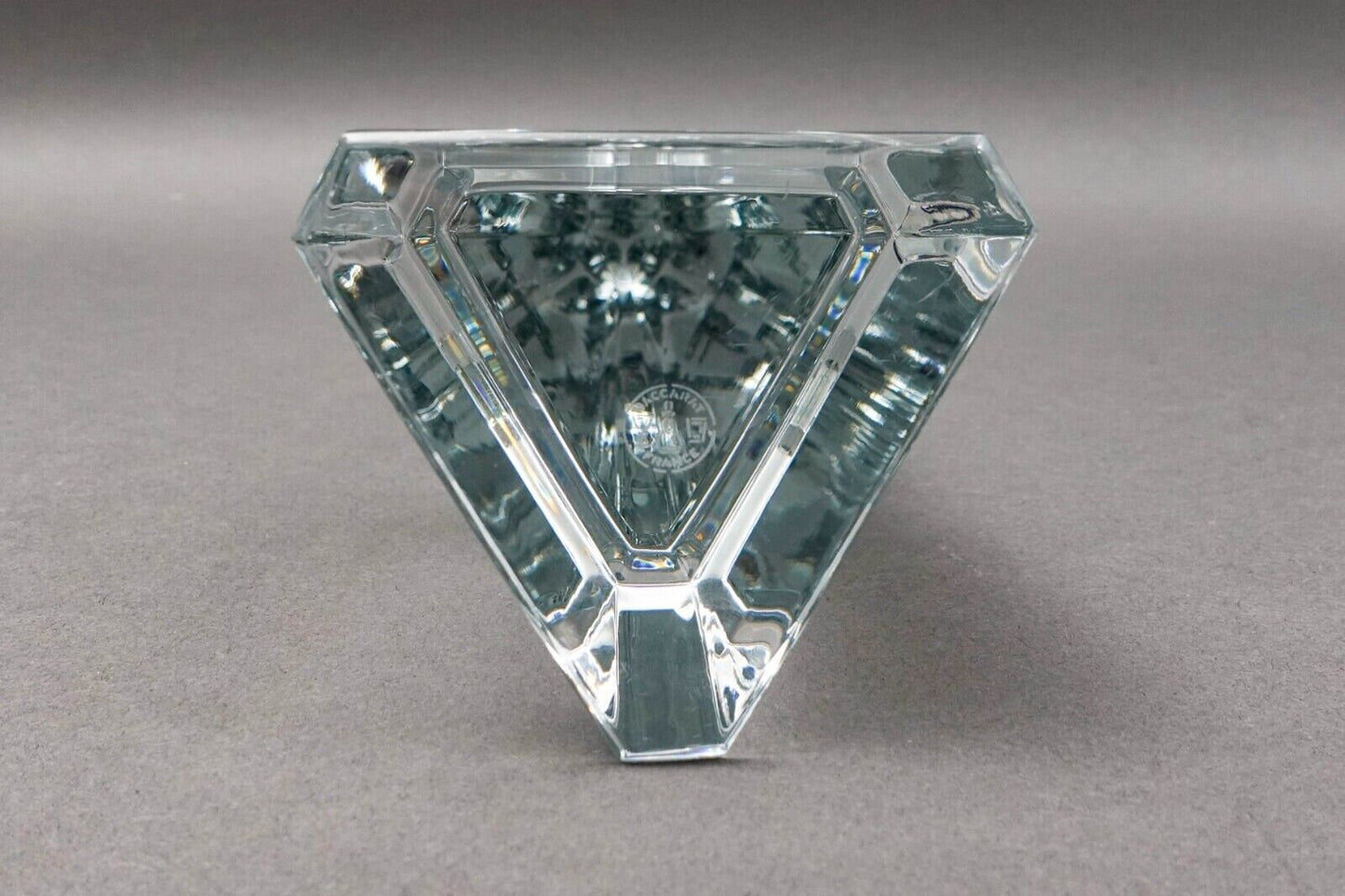 Baccarat Crystal France Osiris Obelisk Louxor Monument Glass Sculpture Large 15"