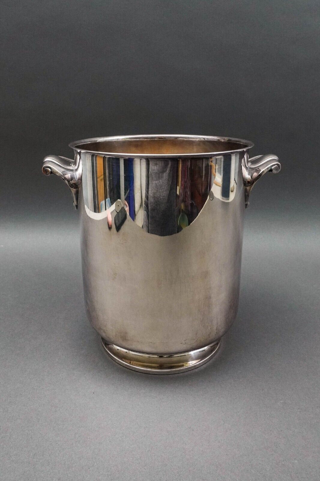 Christofle France Gallia Ormesson Silver Plated Champagne Bucket Wine Cooler