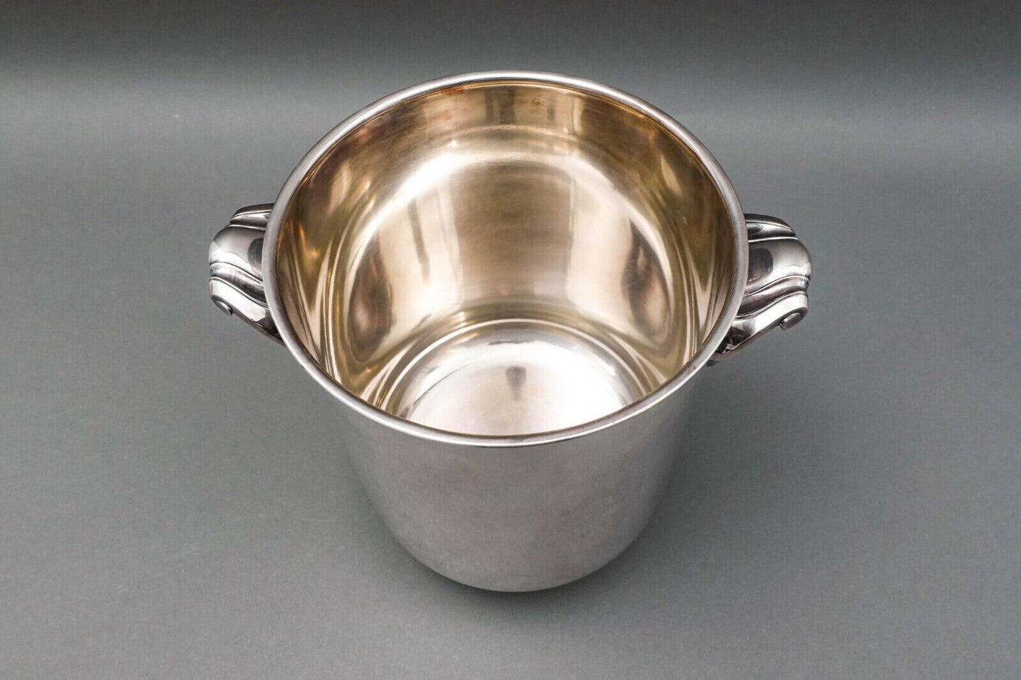 Christofle France Gallia Ormesson Silver Plated Champagne Bucket Wine Cooler