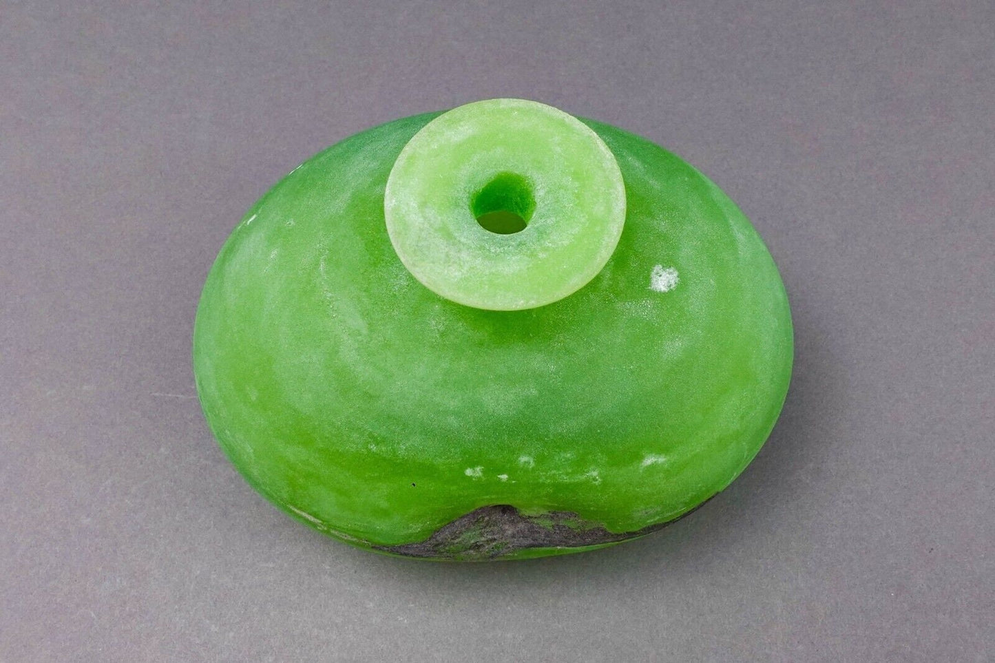 Gino Cenedese Signed Vetri Murano Italian Vintage Mid Century Scavo Glass Vase