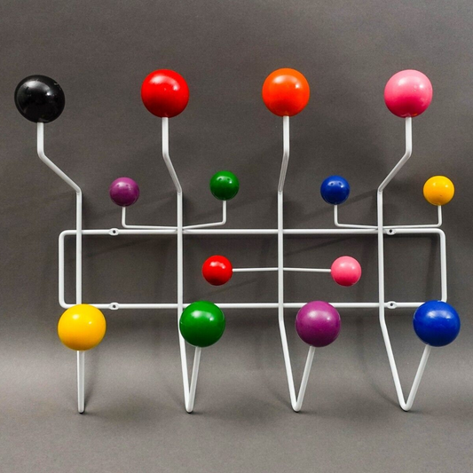 Herman Miller Charles & Ray Eames Mid Century Modern Hang It All Wall Coat Rack