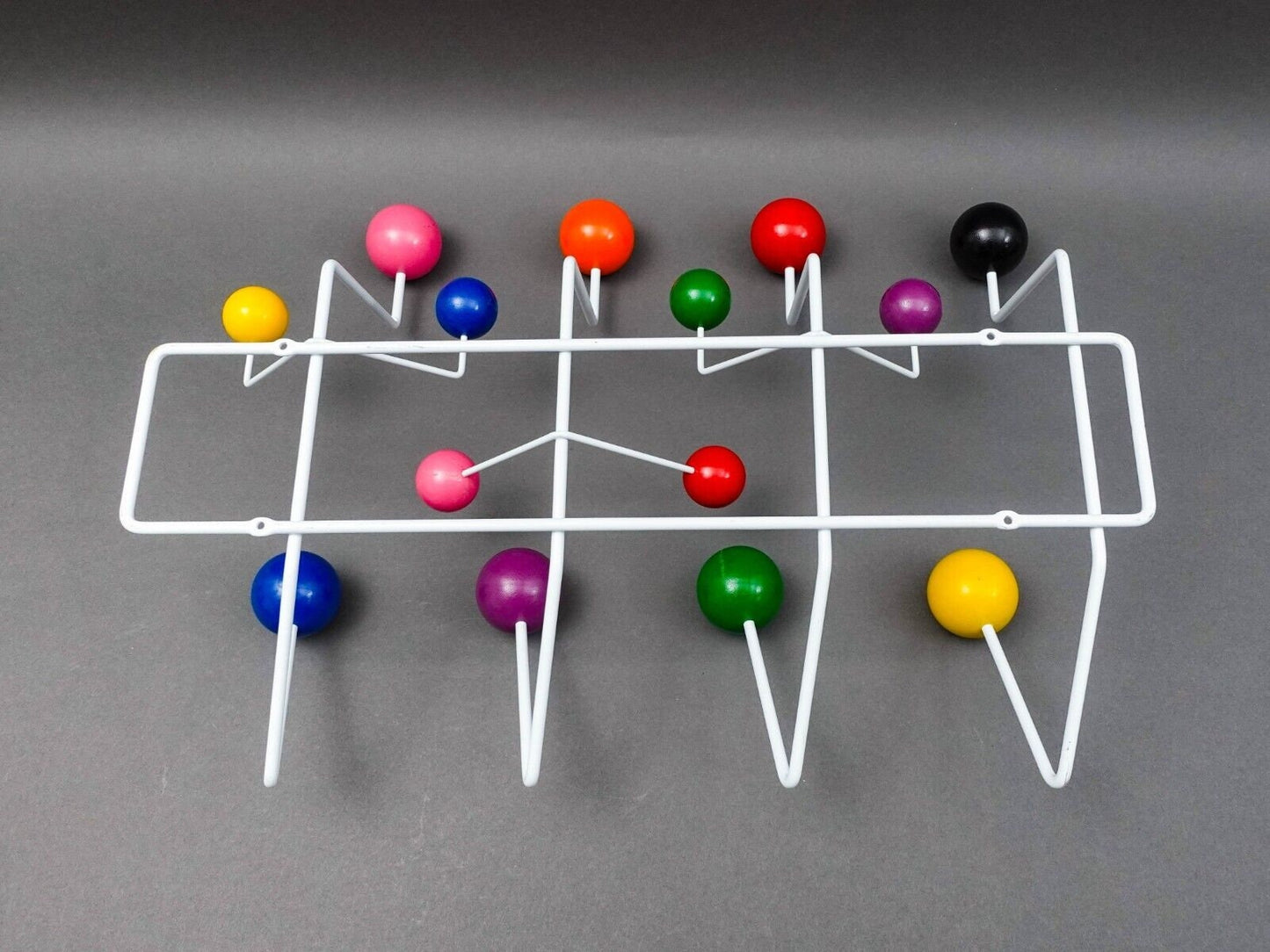 Herman Miller Charles & Ray Eames Mid Century Modern Hang It All Wall Coat Rack