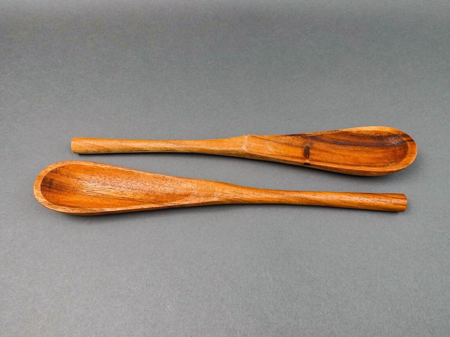 Dansk JHQ Teak Wood 16 1/4" Large Bowl With Servers & (8) 6 1/2" Small Bowls Set