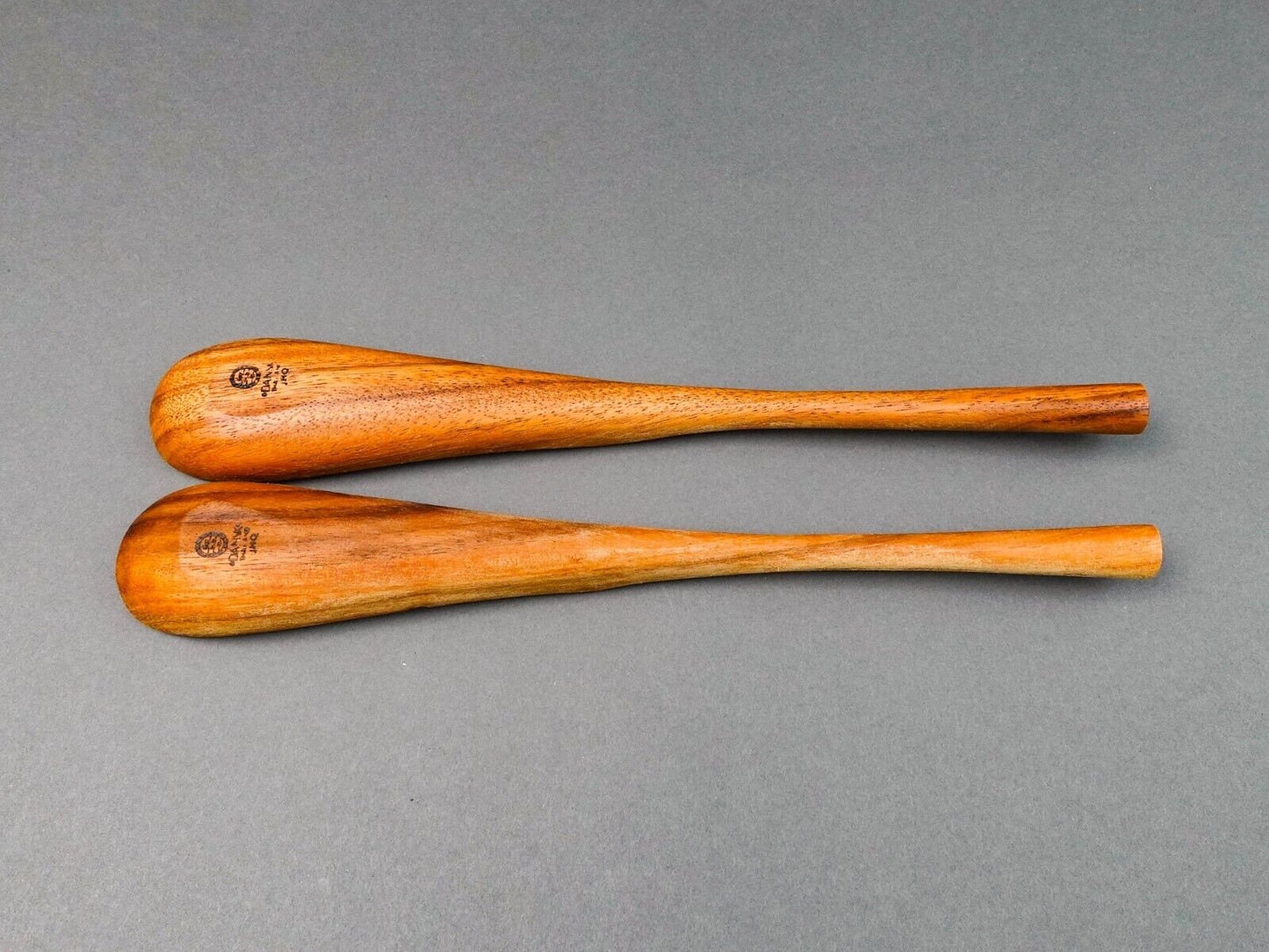 Dansk JHQ Teak Wood 16 1/4" Large Bowl With Servers & (8) 6 1/2" Small Bowls Set