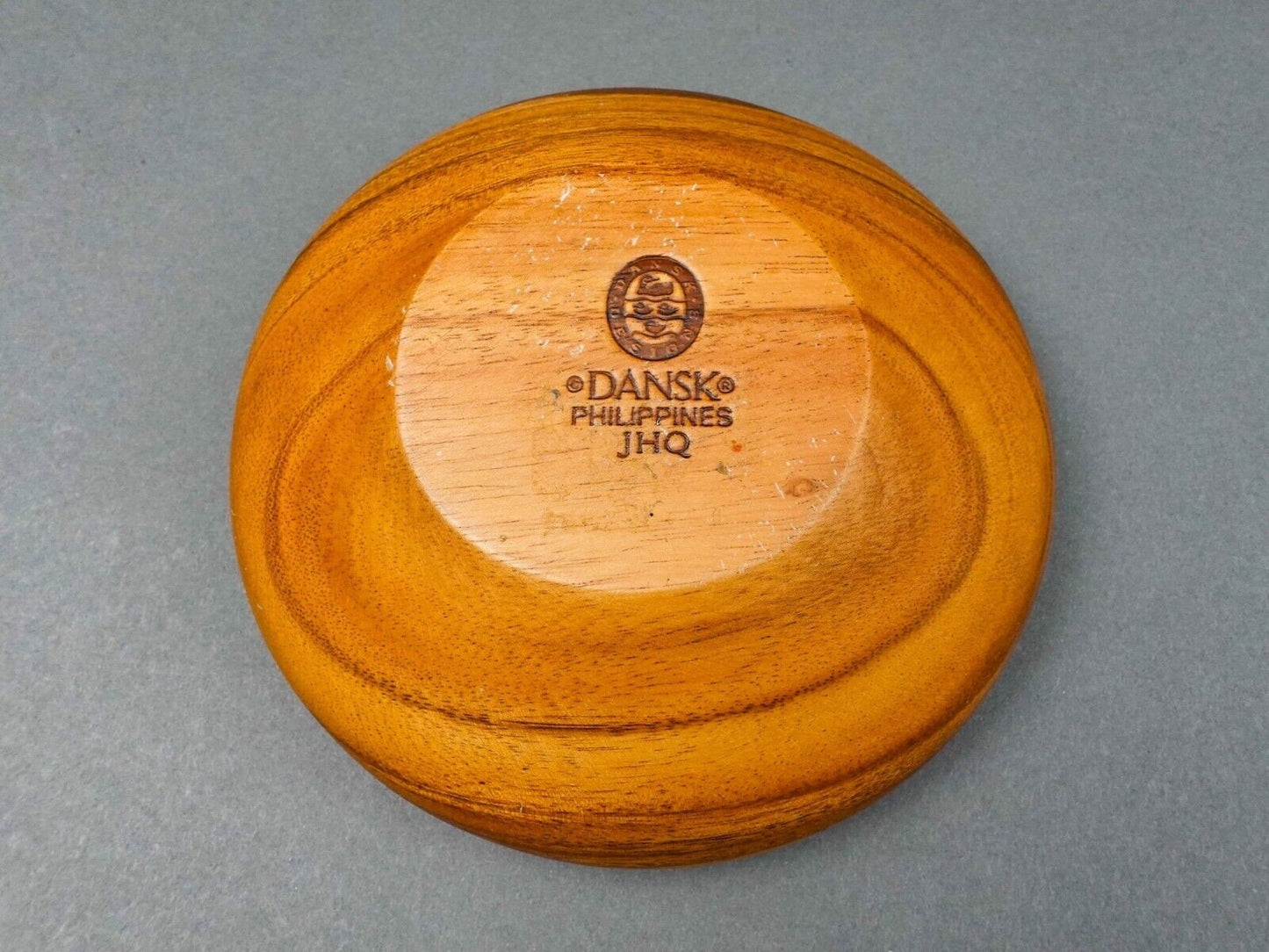 Dansk JHQ Teak Wood 16 1/4" Large Bowl With Servers & (8) 6 1/2" Small Bowls Set