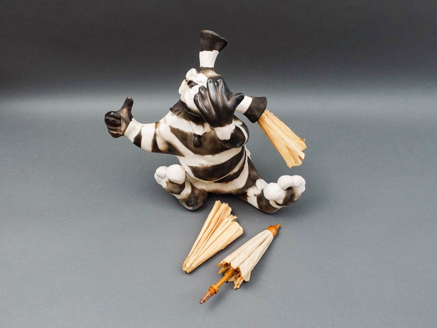 Andrew Rodriguez Luguna Pueblo New Mexico 2000 "You Know Who" Pottery Sculpture