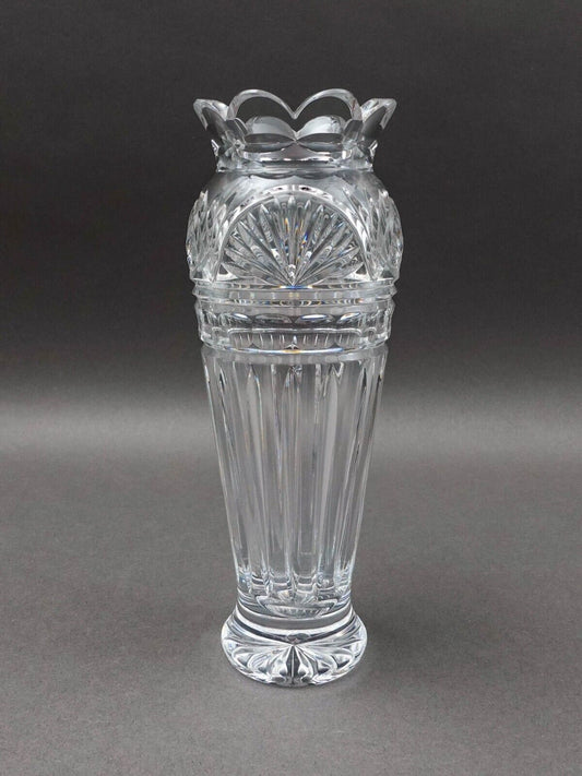 Waterford Crystal Jim O'Leary 50th Anniversary Vase 9 1/2"