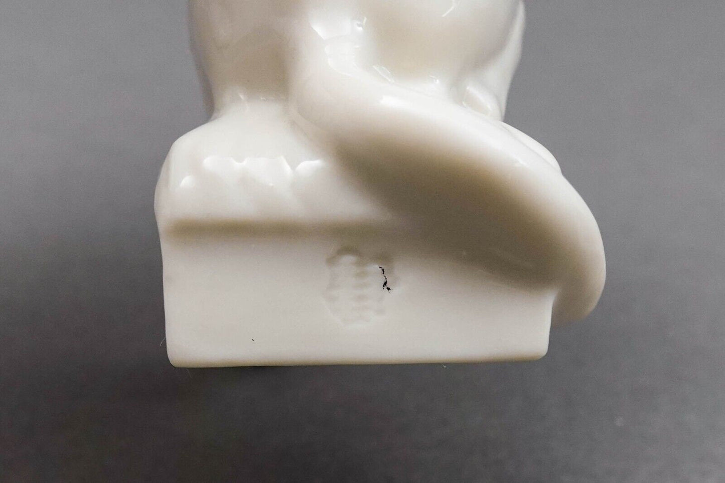 Nymphenburg Germany Rare Antique White Porcelain Monkey Figurine Holding Fruit