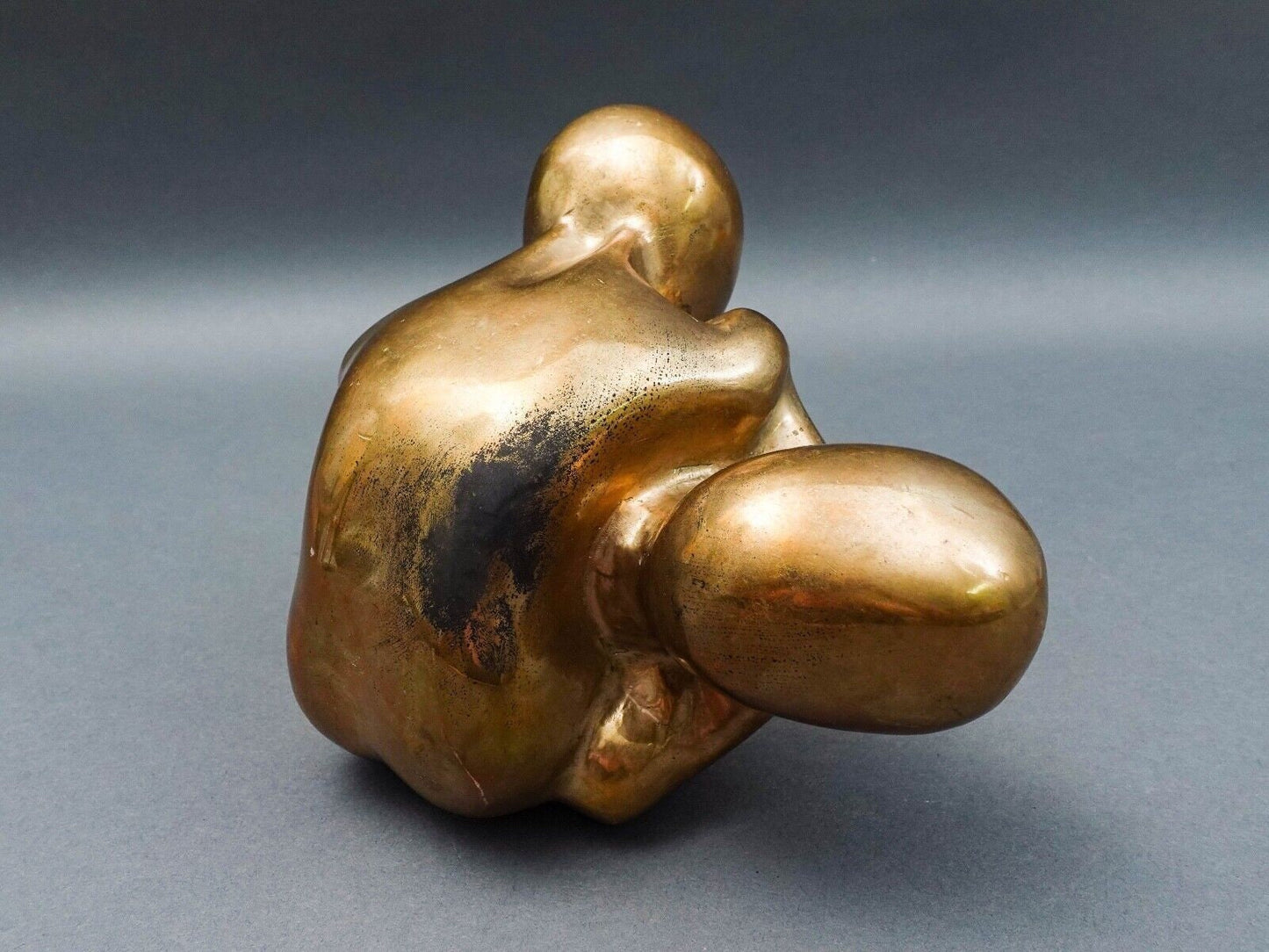 Michael Shacham (B 1938) Bronze Abstract Figural Sculpture Limited Edition 12/12