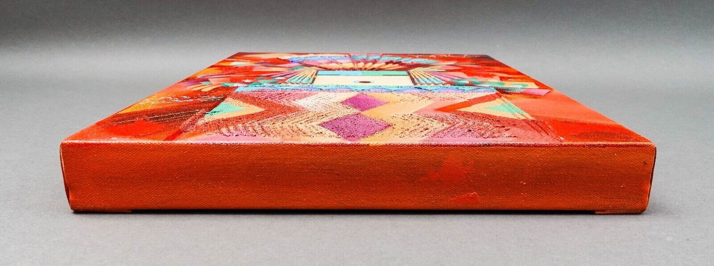 Tony Abeyta (Dine Navajo, B. 1965) Signed Oil On Canvas Painting