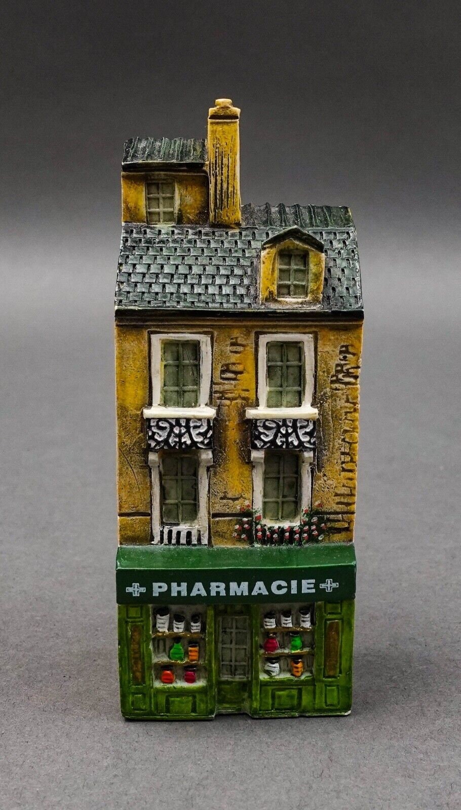 J Carlton Dominique Gault Hand Painted Miniature Pharmacie Pharmacy 210162